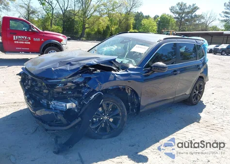 2025 Honda Cr-V Hybrid Sport Touring from USA, damaged, VIN 7FARS6H91SE048977